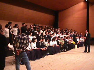 さぁ、記念写真だ!みんなしっかり!?