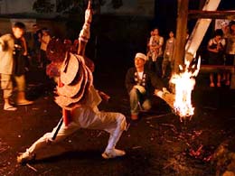 ア飯山市　名立神社例大祭