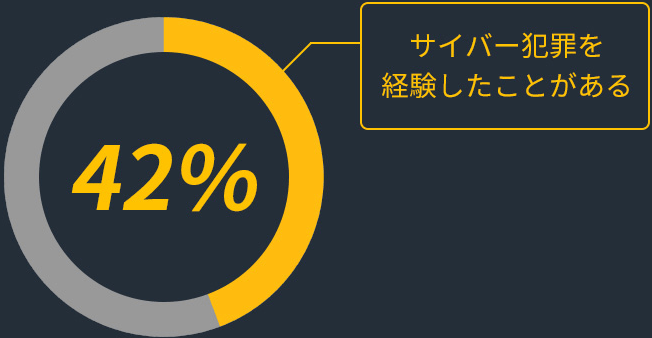 サイバー犯罪を経験したことがある